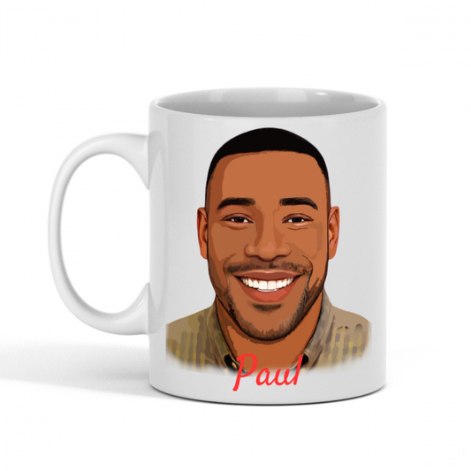 Custom Cartoon Portrait Mug
